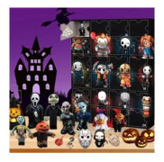 Halloween Dock Adventskalender 2025 med 24 gåvor, leksaker och överraskningar
