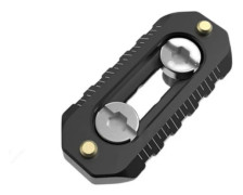 Universal Lågprofil Snabbkopplings Kamera Skena Säkerhetsskena 46mm/70mm Lång med 1/4-tums Skruvar för Kamerabur