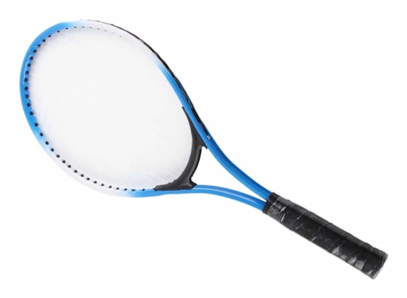 Tennisracket för barn, stötdämpande, professionell järnram, tennisracket för barn, träning, för 3 till 5 år
