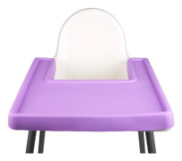 Hög Stolsunderlägg Barnstolsunderlägg LILA purple