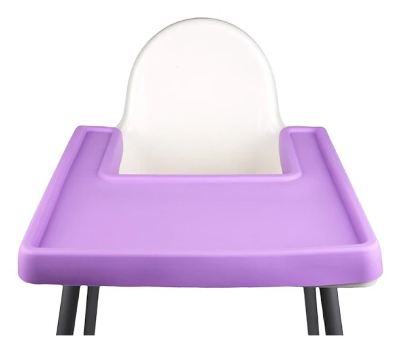 Hög Stolsunderlägg Barnstolsunderlägg LILA purple