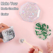 60g Holographic Star Chunky Glitter Flakes Stjärnor Formar nagel