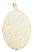 Naturlig Loofah Kroppsskrubber Bad Exfolieringssvamp Mjuka duschborstar Clearner Pad Exfoliator Shower Puff Kroppshudvårdsverktyg Style B