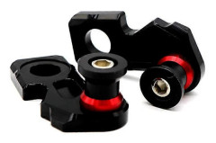 Honda CB650F CBR650F CNC Kedjejusteringsblock, Ramvipparmsspole Slider Tillbehör