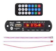 /EA/9v 12v Bil Mp3 Wma Avkodningskort Ljudmodul Bluetooth 5.0 Musik Fjärrkontroll Ny