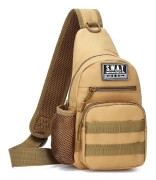 Outdoor Axelväska Sling Sport Bröstväska KHAKI KHAKI khaki khaki