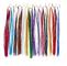 120 Strands Hair Tinsel Bling Silk Hair Flare Strands Glitter R