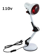 Infraröd Värme Fysioterapi Lampa 110-240V 150W för Reumatism Hälsovård Smärtlindring Infraröd Varm Fysioterapilampa~00546