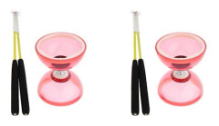 1/2/3/5 Jongleringsleksaker Trippelkullager Diabolo 12cm Med Handstickor & [DmS]