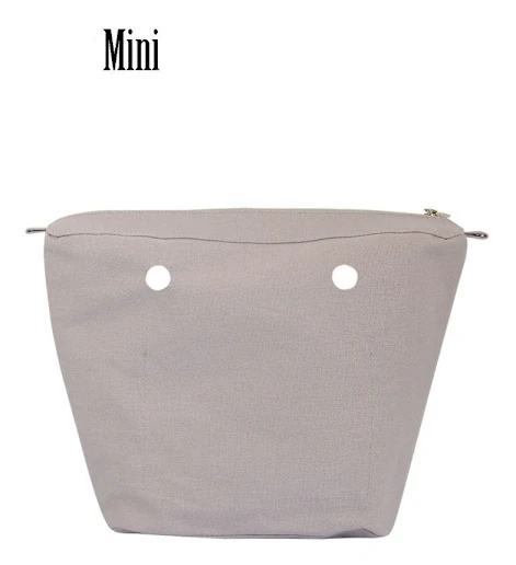 Infoga Innerväska Foder Insatsväska LJUSGRÅ MINI MINI Light Grey Mini-Mini