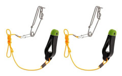 2 st plus Line Release, 17 tum Downrigger Release Stacker Clip Fiskeledare med Longline Clips