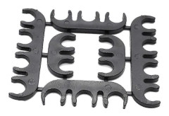 Tändkabeldelare Separator Loom Clip Ht Ledningshållare Klämma Spacers 8mm För Chevy Ford