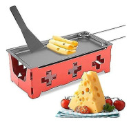 Mini Värmeljusspis med Skrapa, Hopfällbart Värmeljus, Kolstål Hemmakök Grillverktyg