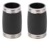 2PCS 50MM Bb Klarinett Tunerrör Träblåsinstrument TillbehörSvart