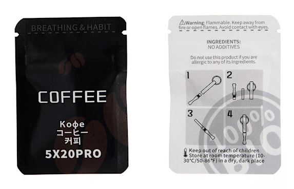 1-Pack 5x20PRO Frukt Smaksatta Refillkärnor för Stresslindring och Andningsskydd, Växtbaserade Eterisk Olja Refiller för Ångestlindring