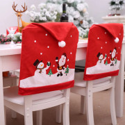 Christmas Chair Covers 2 pcs Santa Hat Dining Room Ormromra
