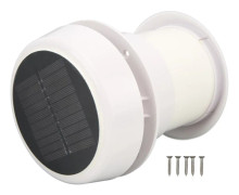12V DC RV Takfläkt Tyst Solcellsdriven Ventilation för Campare Husvagnar Båtar Yachter