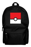 Ryggsäck för Barn | Lätt och Praktisk Classic Ball röd vit boll minimalistisk retro gaming design med ikonisk stil