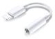 /#/BT Lightning till 3,5 mm adapter för hörlurar, BT-ljud och samtal,/#/