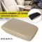 PU Center Armrest Console Lid Cover Cap Center Console Covers för Toyota Highlander/Kluger 2008-2013 Beige
