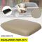 PU Center Armrest Console Lid Cover Cap Center Console Covers för Toyota Highlander/Kluger 2008-2013 Beige
