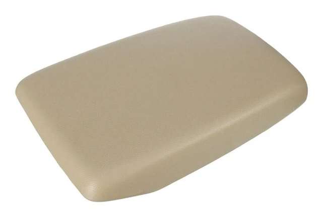 PU Center Armrest Console Lid Cover Cap Center Console Covers för Toyota Highlander/Kluger 2008-2013 Beige