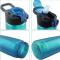 2st 650ml utomhusvattenfilterflaska camping vandringsfilter vattenflaska renare plast vattenkopp