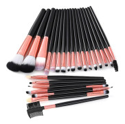 24 sets of makeup brushes, soft facial makeup brushes, suitable for foundation, loose powder blush, eye shadow, concealer and ot