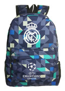 Diamant Real Madrid Uefa Champions League Axelväska Fan Ryggsäck Student Skolväska Förvaringsväska