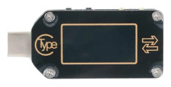 TC66 USB-testare USB-batteritestare Typ-C PD-protokoll Laddning QC 2.0 3.0 Multimeter Voltmeter Ammeter Färg LCD