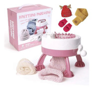 Stickmaskin 48 Nålar, Smart Manuell Roterande Kit Stickmaskin, (22 Nålar (g2))