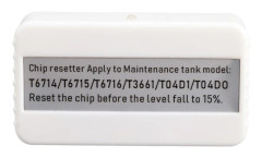 Underhåll Tank Chip Resetter ABS-hus T6714 Waste Ink Box Chip Resetter för WF C8190 C8690 C869R