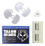 TALONGAMES 2 set Custom Curved Edge Mouse Skates Musfötter för Logitech G PRO X Superlight Gaming White Mouse Glides
