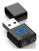 USB-musjiggler Osynlig Musrörelse med Separata Lägen och På/Av-knappar, Digital Display