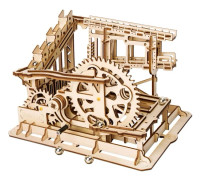 3D Träpussel Marmorbana Set - Mekanisk Modellbyggsats för Vuxna DIY Berg-och Dalbana Leksaker Gåvor för Pojkar/Flickor AA002