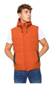 Crosshatch Mens Kampleys Embossed Padded Gilet