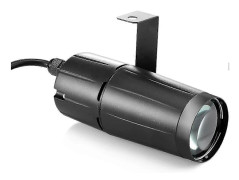 CDQ Scenbelysning, LED-projektionslampa Vit Färg LED 3W EU-kontakt