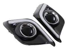 Bil Flash För Mazda 3 Mazda3 Axela 2014 2015 2016 Led Drl Varselljus Cover