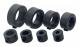 8 Pieces Limit Bits for Tools and Instruments - Ring 3,4,5,6,8,10,12,16 mm Drill Stop Assortment for Consistent Drilling (8-pack)