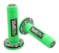 Motorcykelstyre Handtag Protaper Broms Händer 15 Färger Handtag FÖR Dirt Pit Bike Motocross 7/8 Gummi Gel Handtag Green