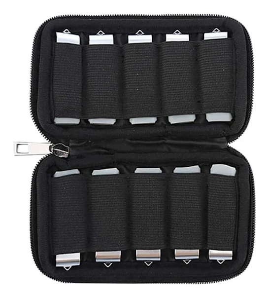 Diskförvaringsväska Bärväska Portabelt Skydd för USB-minnen Minneskort