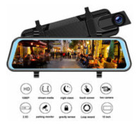 1 stycke backspegel och backkamera 10 dashcam med