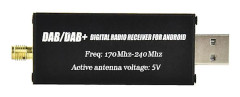 DAB/DAB+ Radio för bilmultimediasystem Universal bil DAB-radiomottagare Tuner USB-gränssnitt