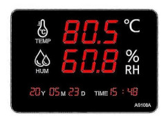 2022.asair Digital Hygrometer Termometer Inomhus Elektronisk Temperatur Luftfuktighetsmätare Väderstation För Hem/Fabrik/Skola
