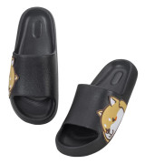 Dam herr strand sommar tofflor sliders sandaler, mjuka barns tofflor, badrum pool dusch halkfria tofflor flip flops för inomhus och utomhus44-45EU（B
