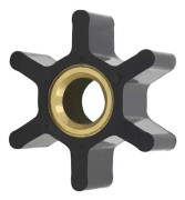 Flexibel impeller 128176-42071 för Yanmar Marine 1GM-motorer Black