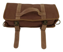 Bar Bartender Tote Bag Kreativ Bartender Canvas Verktygsväska Barverktyg Cocktail Shaker Set Förvaringsväska Brun Endast
