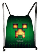 Minecraft gymväska, tålig, bekväm och ventilerande dragskopåse, en fantastisk present till erfarna spelare 12