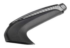 Kolfiber Fram Handbroms Trim Skydd för Honda Civic 2006 2007 2008 2009 2010 2011 Interiör Acce