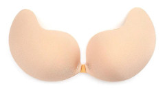 /EA/Klister BH Självhäftande Silikon Push Up Osynlig BH Rygglös Axelbandslös BH för Kvinnor（A）